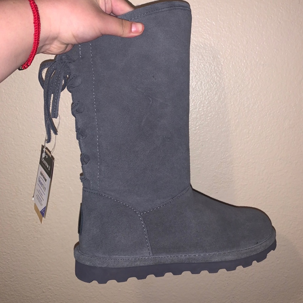 Bear paw grey boots